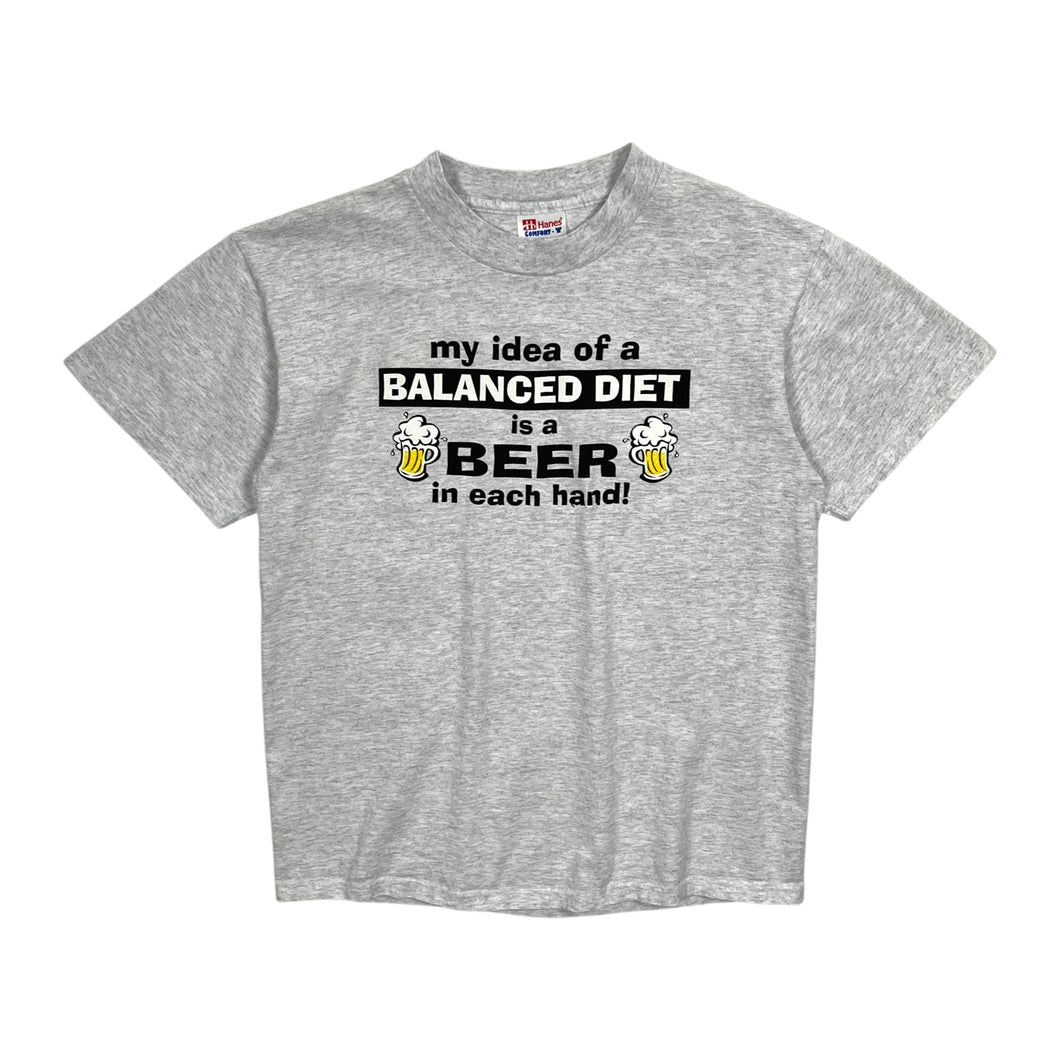 Balanced Beer Diet Tee - Size M