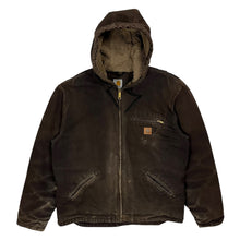 Load image into Gallery viewer, Carhartt Sherpa-Lined Hooded Work Jacket - Size L
