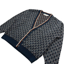 Load image into Gallery viewer, London Fog USA Made 3D Knit Cardigan - Size XL
