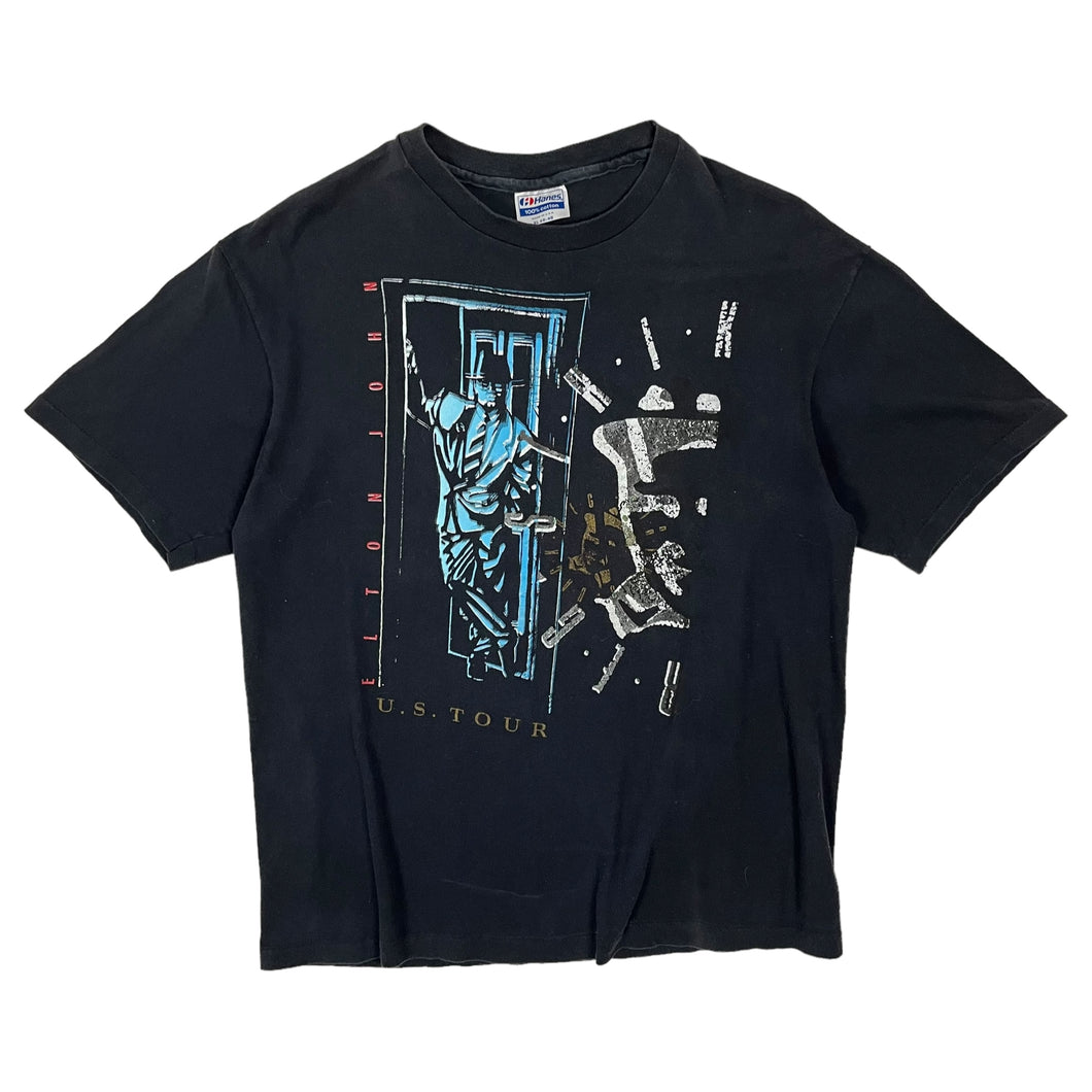 1988 Elton John Red Strikes Back Tour Tee - Size M/L