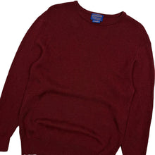 Load image into Gallery viewer, Pendelton Diamond Knit Merino Wool Sweater - Size L
