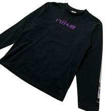 Load image into Gallery viewer, Nike Spell Out Logo Metallic Long Sleeve - Size L
