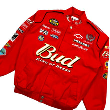 Load image into Gallery viewer, Budweiser NASCAR Racing Jacket - Size L
