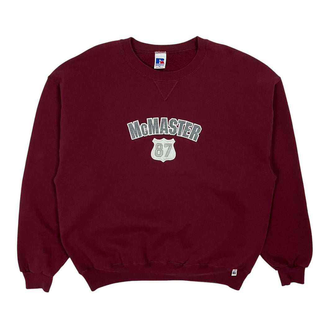 Russell McMaster Crewneck Sweatshirt - Size XL