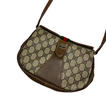 Load image into Gallery viewer, Gucci Monogram Web Sherri Line Crossbody Purse - O/S
