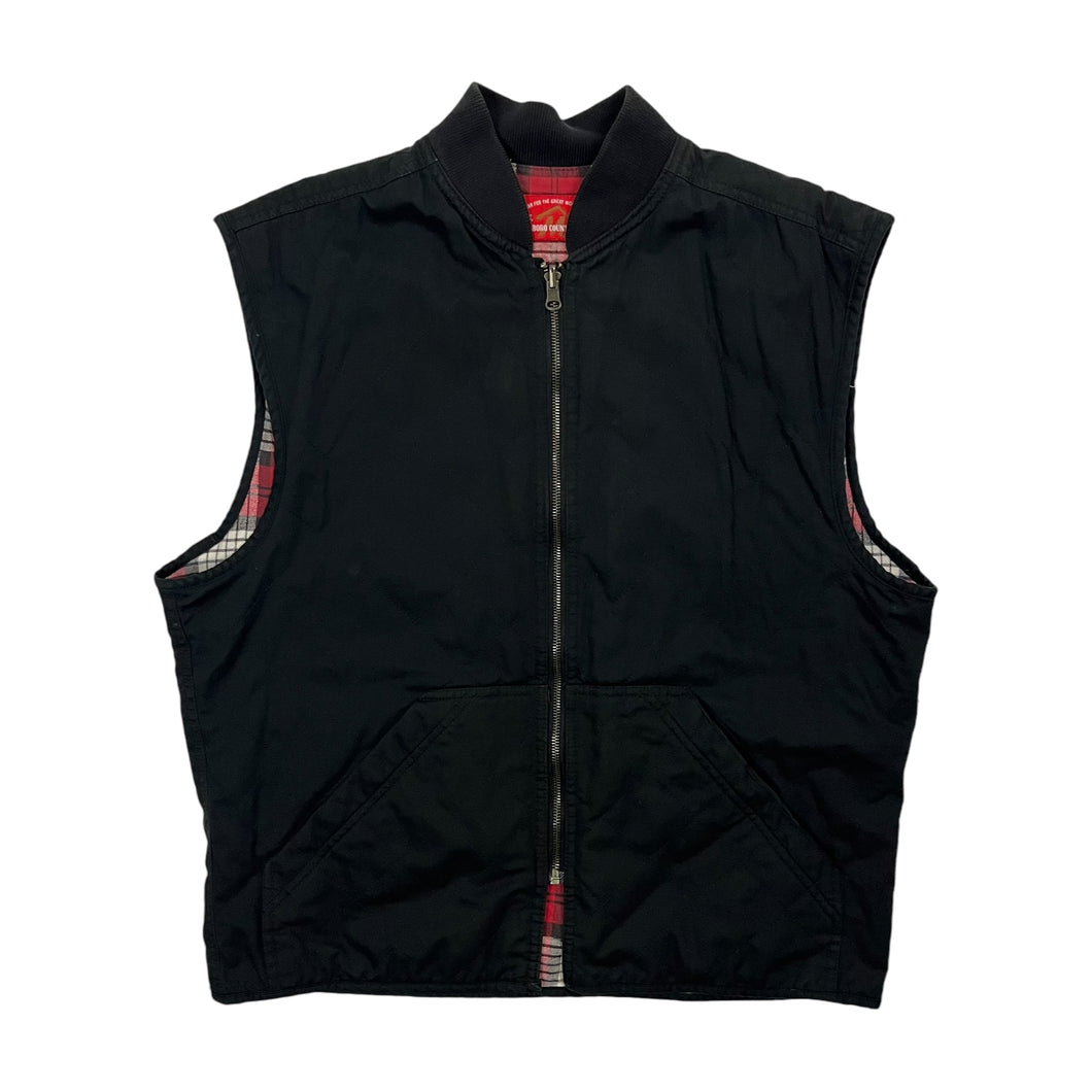 Marlboro Cigarettes Country Store Reversible Quilted Vest - Size L