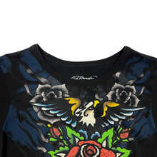 Load image into Gallery viewer, Women&#39;s Ed Hardy Love Fringe Tee - Size M
