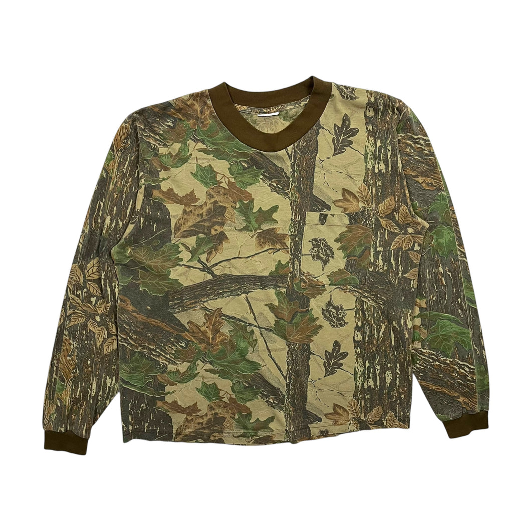 Realtree Camo Pocket Longsleeve - Size S/M