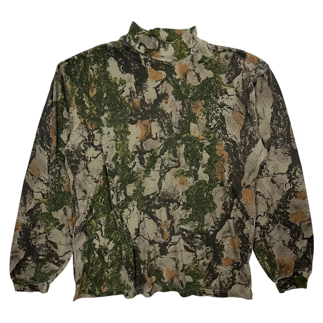 Yukon Gear Realtree Camo Mockneck - Size L