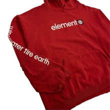 Load image into Gallery viewer, Distressed Element Skateboards Hoodie - Size XL
