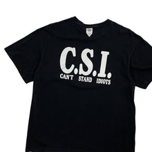 Load image into Gallery viewer, CSI Can't Stand Idiots Tee - Size L
