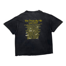 Load image into Gallery viewer, 2007 The Tragically Hip World Container Distressed Tour Tee - Size L
