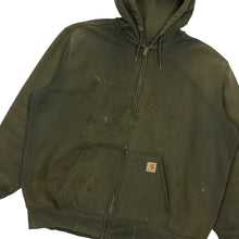 Load image into Gallery viewer, Carhartt Heavyweight Rain Defender Painters Zip Up Hoodie - Size XXL
