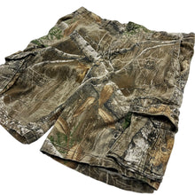 Load image into Gallery viewer, Realtree Camo Cargo Shorts - Size 36&quot;
