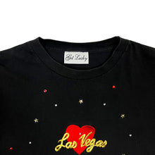 Load image into Gallery viewer, Las Vegas Embellished Tourist Tee - Size L
