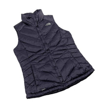 Load image into Gallery viewer, Women&#39;s The North Face 550 Series Down Filled Quilted Satin Puffer Vest - Size S
