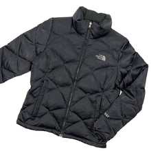 Load image into Gallery viewer, Women&#39;s The North Face 550 Series Down Filled Quilted Satin Puffer Jacket - Size M
