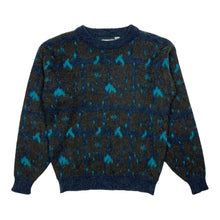 Load image into Gallery viewer, 1986 Abstract Wool Blend Knit Sweater - Size M/L
