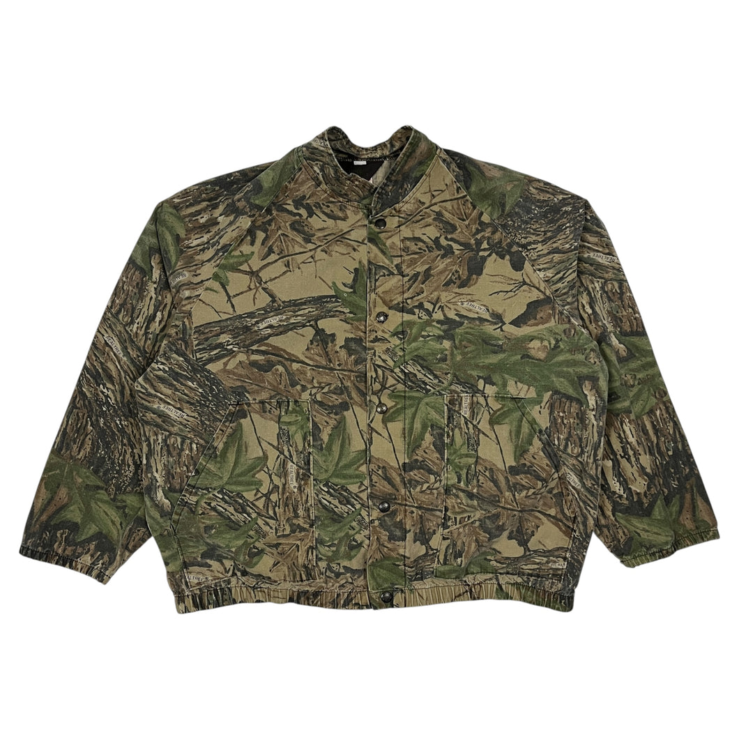 Liberty Realtree Camo USA Made Cropped Hunting Jacket - Size M/L