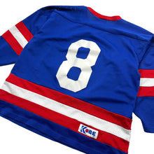 Load image into Gallery viewer, New York Rangers Number 8 Practice Hockey Jersey - Size M/L
