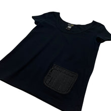 Load image into Gallery viewer, Women's Fendi Scoop Neck Pocket Tee - Size S
