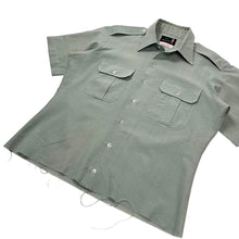 Load image into Gallery viewer, US Army Issued Officer&#39;s Raw Hem Shirt - Size M/L
