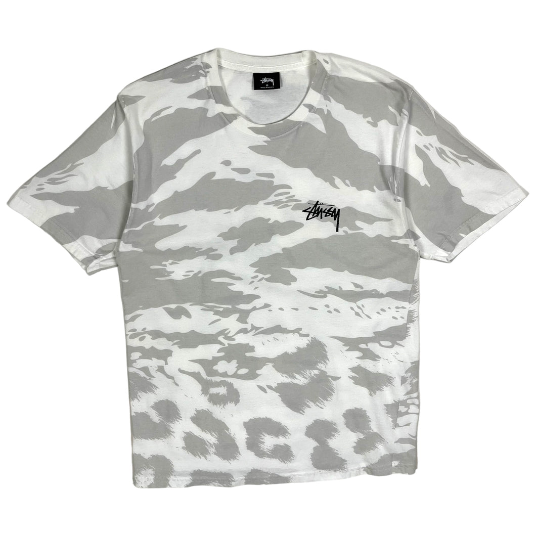 Stussy Tonal Camo Skull Tee - Size M/L