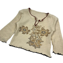 Load image into Gallery viewer, Women’s Cropped Knit Tunic Top - Size S

