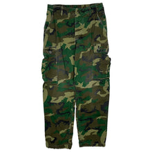 Load image into Gallery viewer, US Army Woodland Camo Ripstop Trousers - Size S
