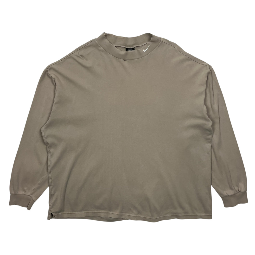 Distressed Nike Swoosh Golf Longsleeve - Size XL