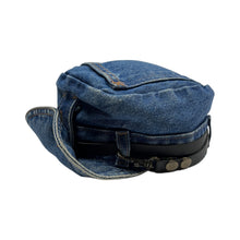 Load image into Gallery viewer, The Road Rag By Robo Cap Denim Biker Hat - Size S
