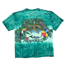 Load image into Gallery viewer, 1994 Wake Up To The Rainforest All Over Print Tee - Size
