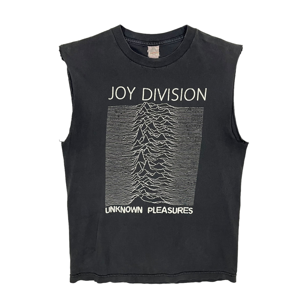 Joy Division Unknown Pleasures Cut Off Tank Top - Size L