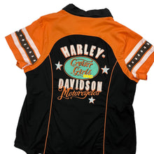 Load image into Gallery viewer, Women&#39;s Harley-Davidson Zip Cruiser Girls Mechanic Shirt - Size XL
