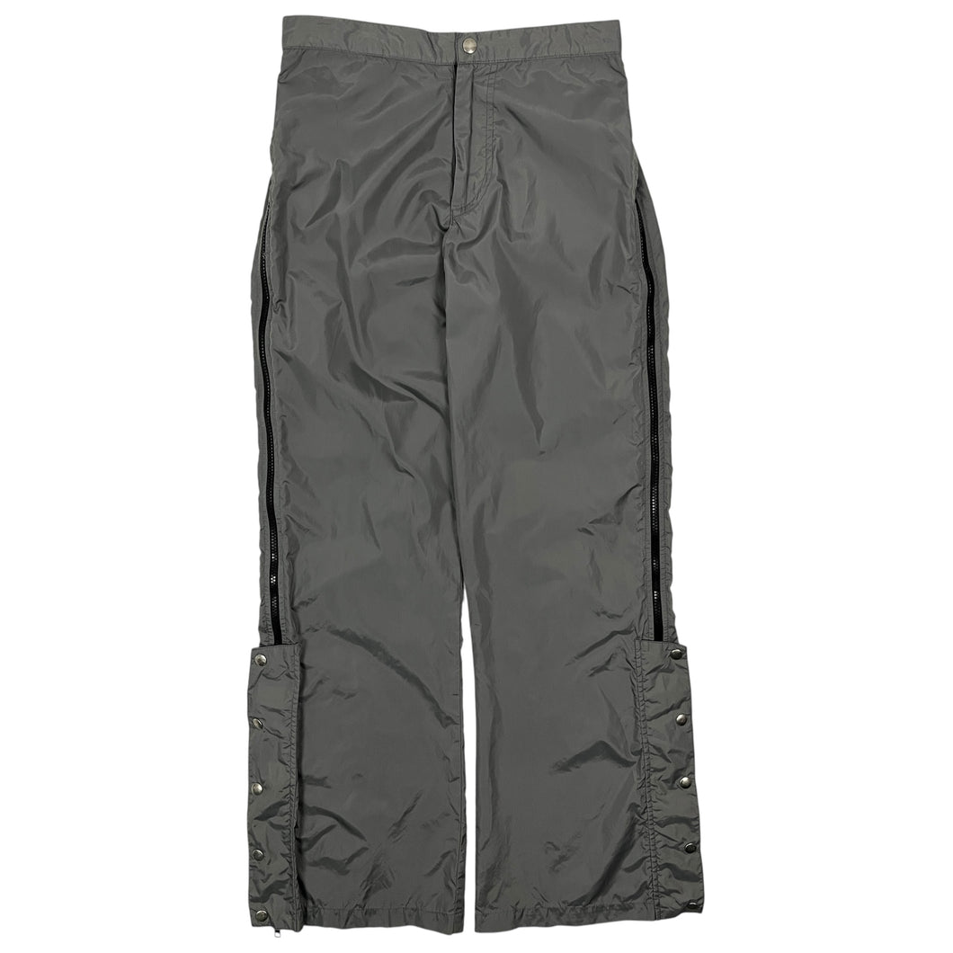 Women's Le Chateau Nylon Flared Utility Rave Pants - Size S