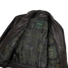Load image into Gallery viewer, Danier Insulated Leather Bomber Jacket - Size L
