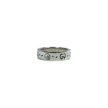 Load image into Gallery viewer, Gucci Monogram Skull Ring - Size 7.5US
