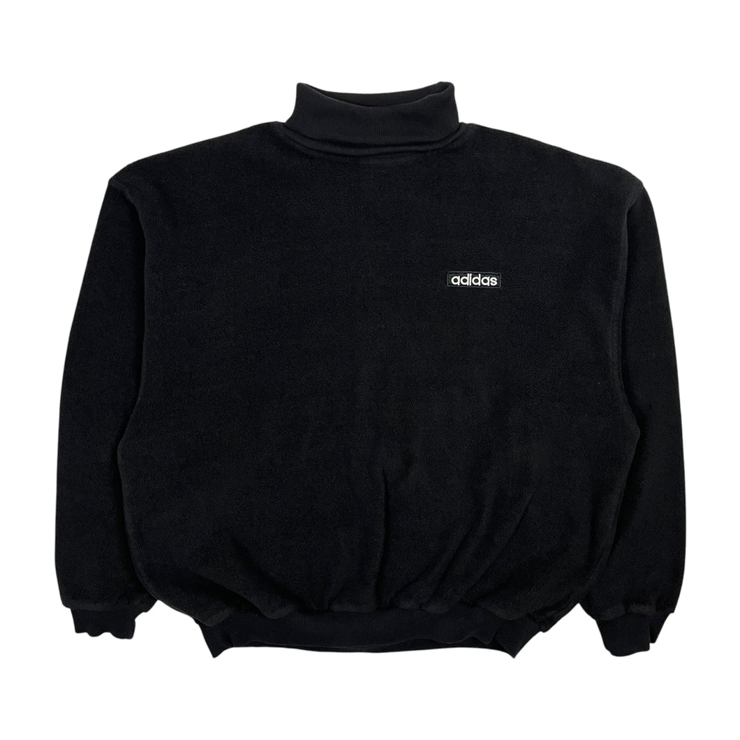 Adidas Fleece Mock Neck Pullover - Size L