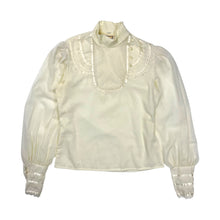 Load image into Gallery viewer, Women&#39;s Jessica&#39;s Gunnies By Gunne Sax Lace Peasant Top - Size M
