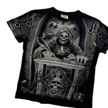 Load image into Gallery viewer, Grim Reaper All Over Print Tee - Size M
