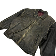 Load image into Gallery viewer, Couture Aged Leather Jacket - Size XL
