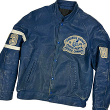 Load image into Gallery viewer, 1983 Leather Varsity Jacket - Size L/XL
