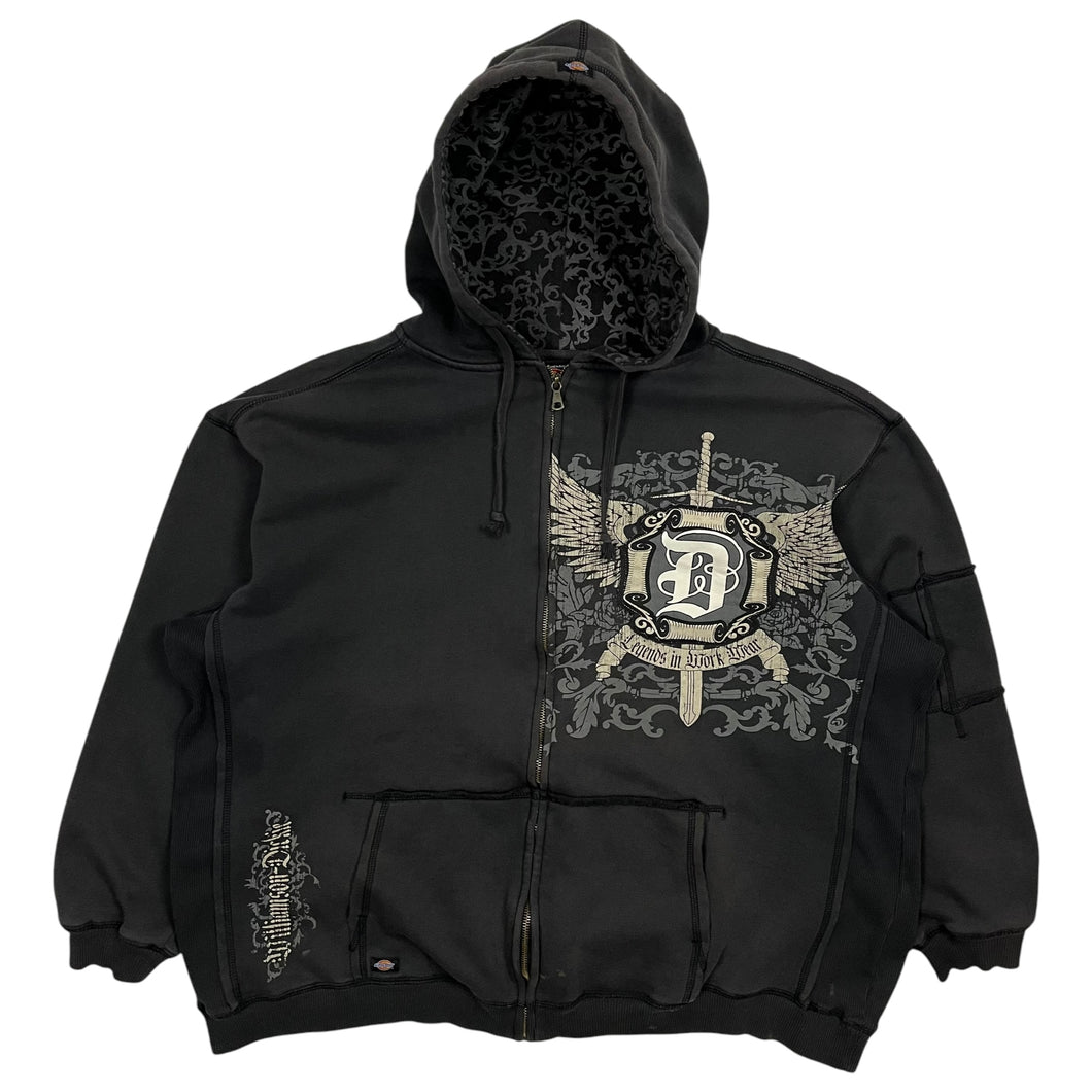Dickies Legends in Work Wear Zip Up Hoodie - Size XL