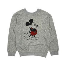 Load image into Gallery viewer, Disney&#39;s Mickey Mouse Raglan Crewneck Sweatshirt - Size S/M
