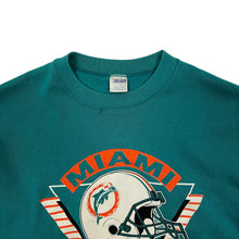Load image into Gallery viewer, Miami Dolphins Crewneck Sweatshirt - Size M/L
