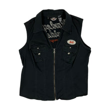 Load image into Gallery viewer, Women&#39;s Harley-Davidson Embroidered Riding Vest - Size XL
