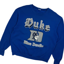 Load image into Gallery viewer, Duke Blue Devils Crewneck Sweatshirt - Size L/XL
