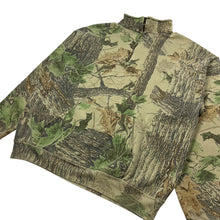 Load image into Gallery viewer, Jerzee Outdoors Realtree Camo Quarter Zip Pullover - Size L
