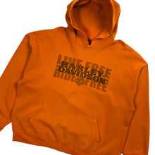 Load image into Gallery viewer, Harley-Davidson Live Free Ride Free Biker Pullover Hoodie - Size XXL
