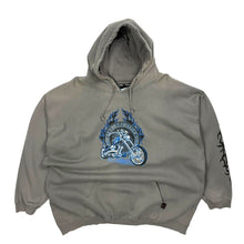 Load image into Gallery viewer, Fire Breather Chopper Flame Pullover Hoodie - Size XXL
